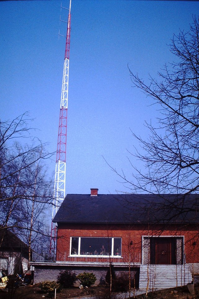 Radio MIG - zendmast 1984