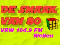 De Smaak van 80: iedere zaterdag op VRW tussen 18:00 en 19:00 