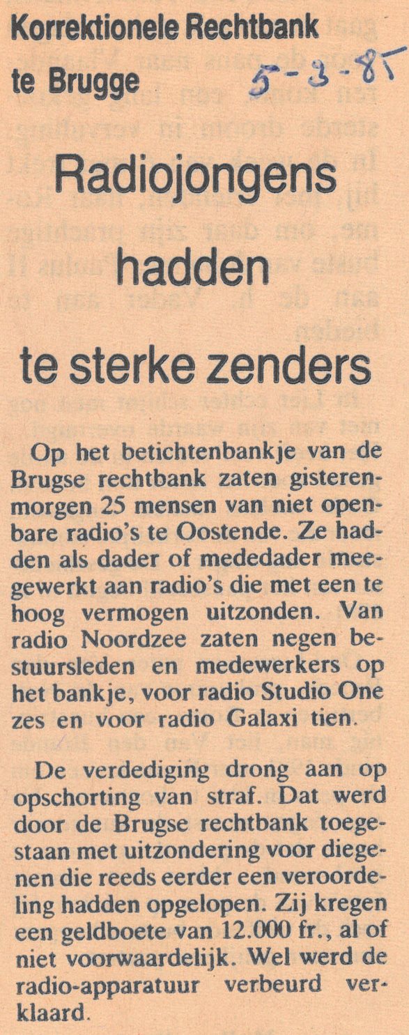 te sterke zenders