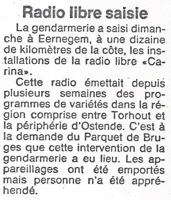 Radio Carine - La Cité 23/02/1981
